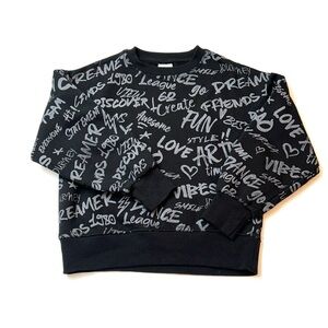 Zara Kids Graffiti Sweatshirt, Size 8